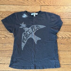 Junk Food Peace Graphic T-Shirt - Size XS